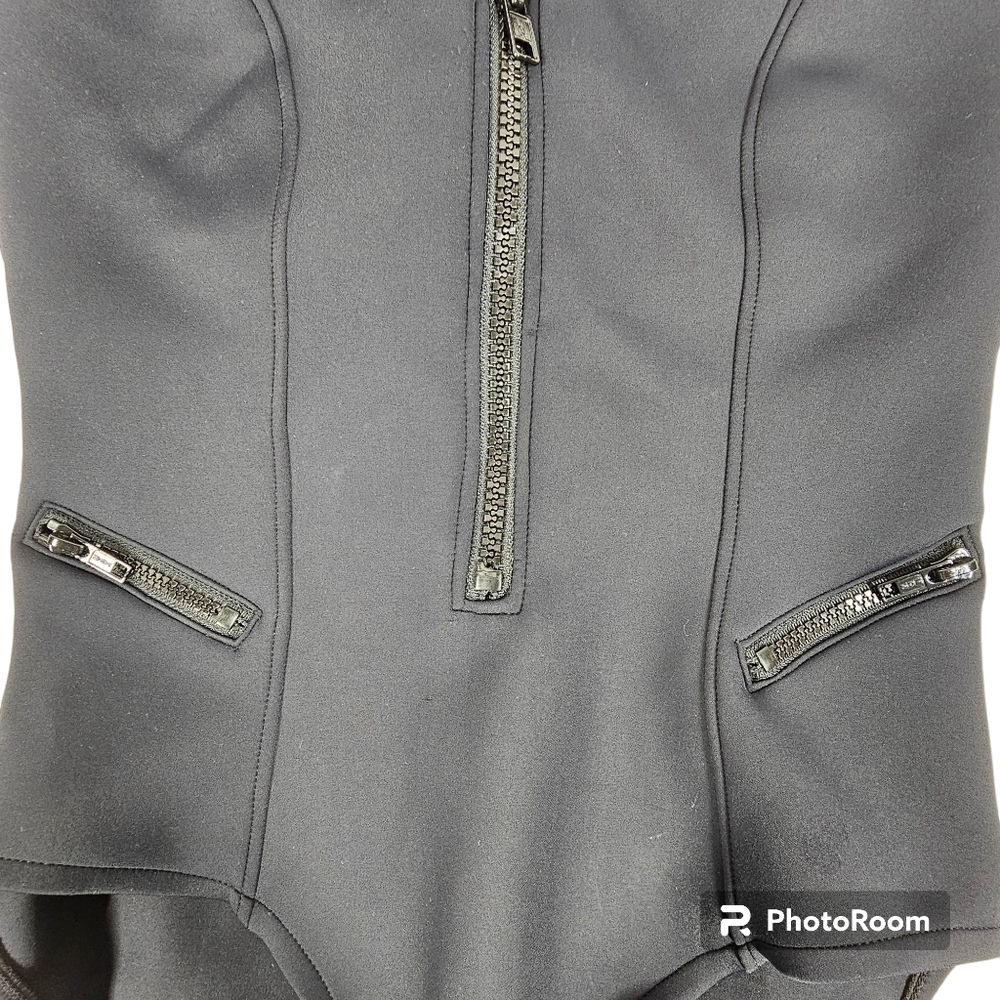 Scuba Coco Zip Front High Neck Underwire One Piece Swimsuit Women's Size 10 - Picture 8 of 16